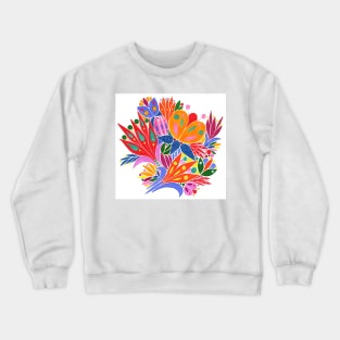 Bouquet oshupatterns Crewneck Sweatshirt